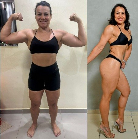 Transformação física — resultado real
