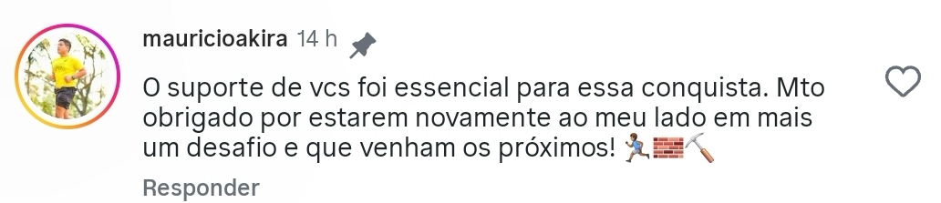 Depoimento de aluno
